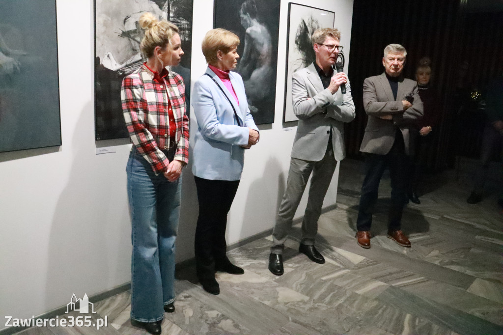 Fotorelacja: Wernisaż MIĘDZY LINIĄ A FORMĄ w MOK Zawiercie