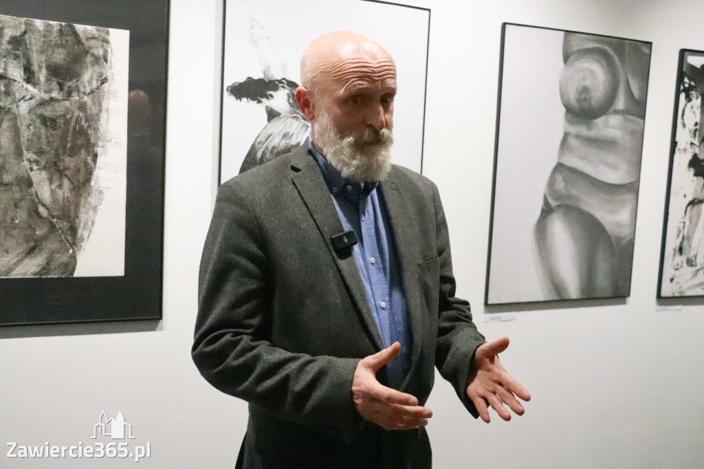 Fotorelacja: Wernisaż MIĘDZY LINIĄ A FORMĄ w MOK Zawiercie