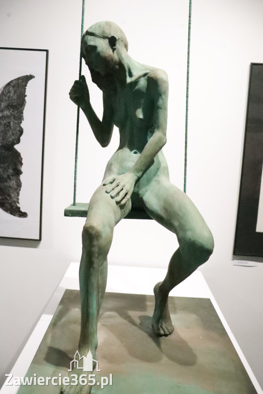 Fotorelacja: Wernisaż MIĘDZY LINIĄ A FORMĄ w MOK Zawiercie