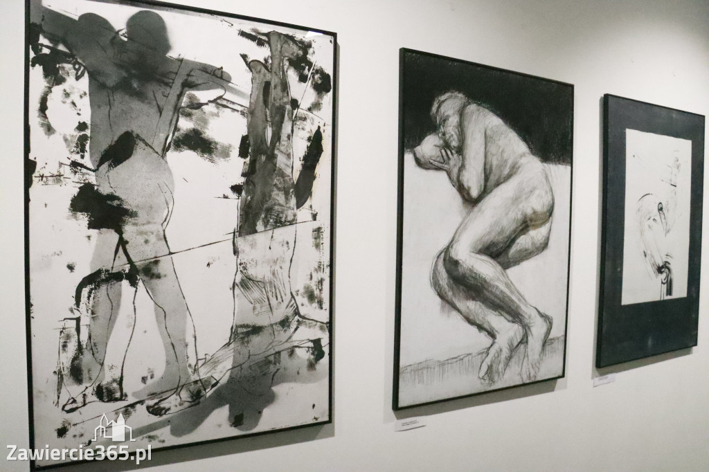 Fotorelacja: Wernisaż MIĘDZY LINIĄ A FORMĄ w MOK Zawiercie