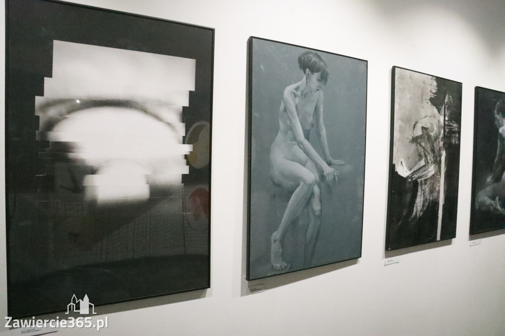 Fotorelacja: Wernisaż MIĘDZY LINIĄ A FORMĄ w MOK Zawiercie