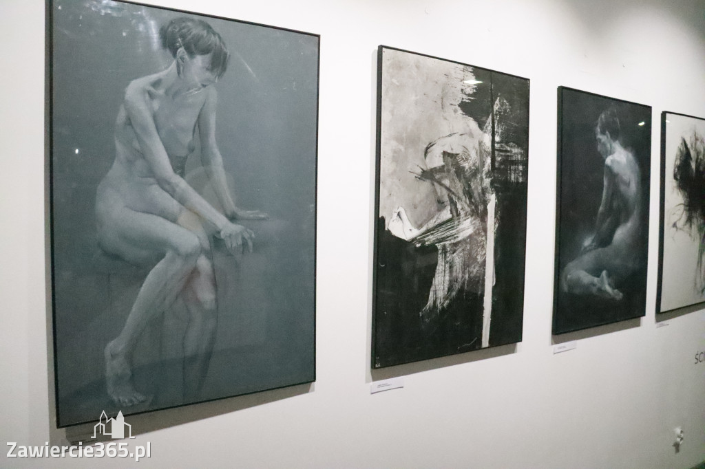 Fotorelacja: Wernisaż MIĘDZY LINIĄ A FORMĄ w MOK Zawiercie