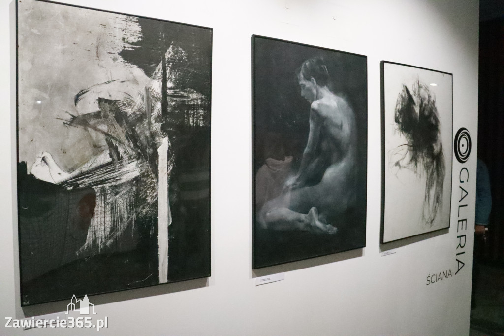 Fotorelacja: Wernisaż MIĘDZY LINIĄ A FORMĄ w MOK Zawiercie