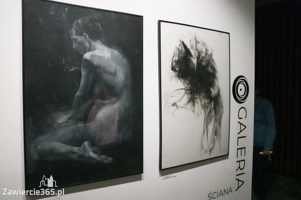 Fotorelacja: Wernisaż MIĘDZY LINIĄ A FORMĄ w MOK Zawiercie