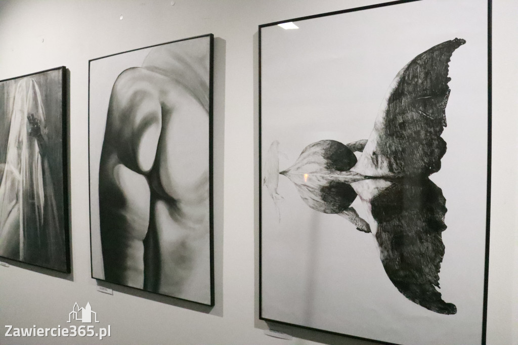 Fotorelacja: Wernisaż MIĘDZY LINIĄ A FORMĄ w MOK Zawiercie