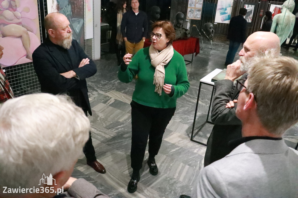 Fotorelacja: Wernisaż MIĘDZY LINIĄ A FORMĄ w MOK Zawiercie