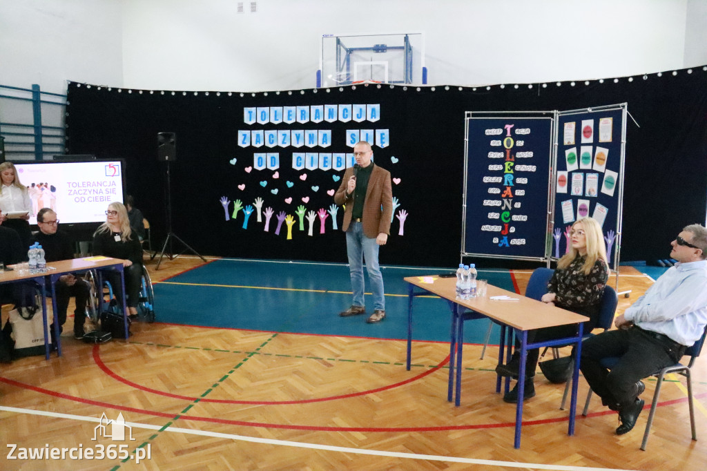 Fotorelacja: Panel dyskusyjny SP5 Zawiercie - Tolerancja zaczyna się od Ciebie!