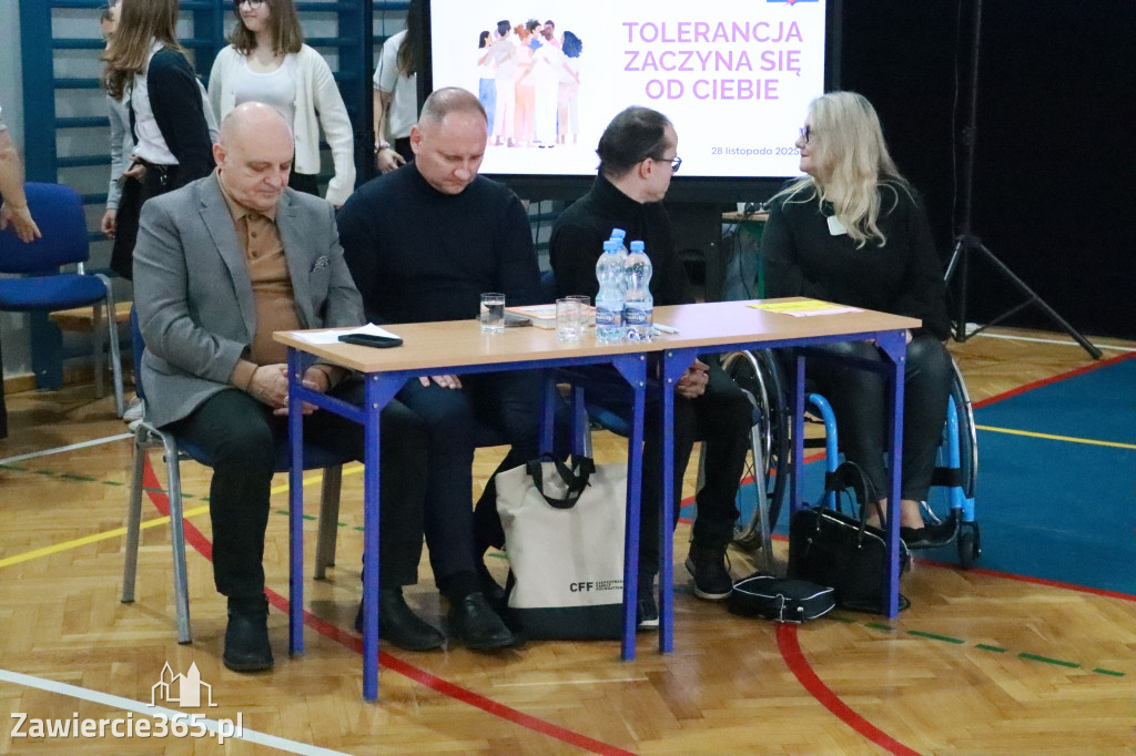 Fotorelacja: Panel dyskusyjny SP5 Zawiercie - Tolerancja zaczyna się od Ciebie!