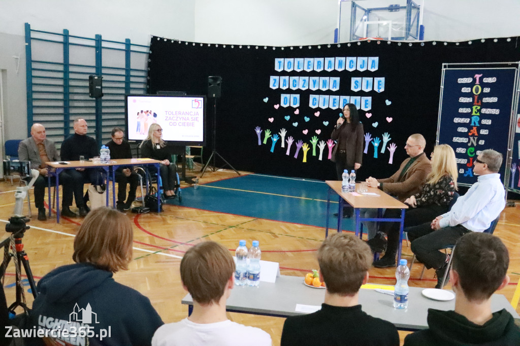 Fotorelacja: Panel dyskusyjny SP5 Zawiercie - Tolerancja zaczyna się od Ciebie!