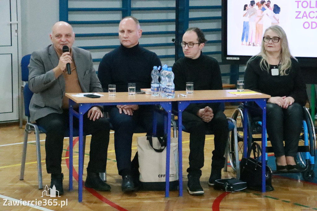 Fotorelacja: Panel dyskusyjny SP5 Zawiercie - Tolerancja zaczyna się od Ciebie!