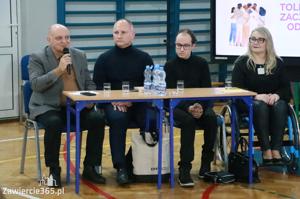 Fotorelacja: Panel dyskusyjny SP5 Zawiercie - Tolerancja zaczyna się od Ciebie!