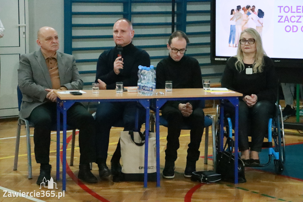 Fotorelacja: Panel dyskusyjny SP5 Zawiercie - Tolerancja zaczyna się od Ciebie!