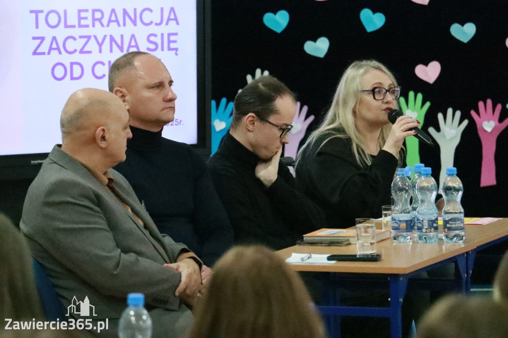Fotorelacja: Panel dyskusyjny SP5 Zawiercie - Tolerancja zaczyna się od Ciebie!