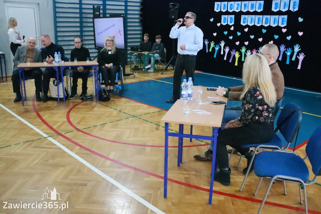 Fotorelacja: Panel dyskusyjny SP5 Zawiercie - Tolerancja zaczyna się od Ciebie!