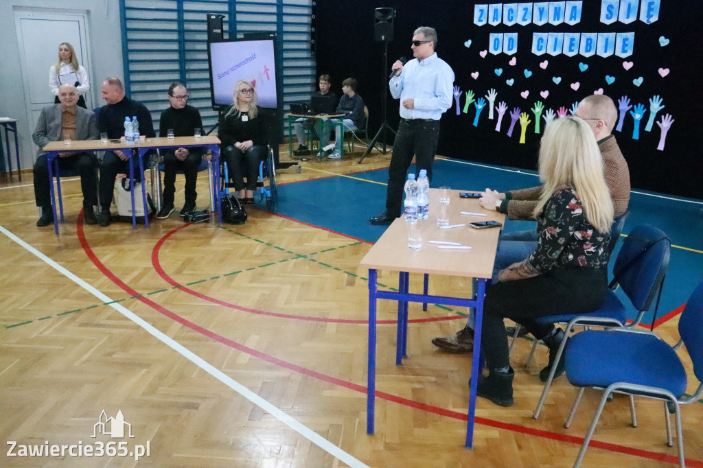 Fotorelacja: Panel dyskusyjny SP5 Zawiercie - Tolerancja zaczyna się od Ciebie!
