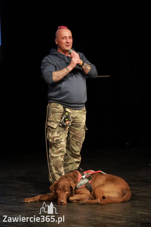 Fotorelacja: POKONAĆ BARIERY - Razem możemy więcej w MOK Zawiercie