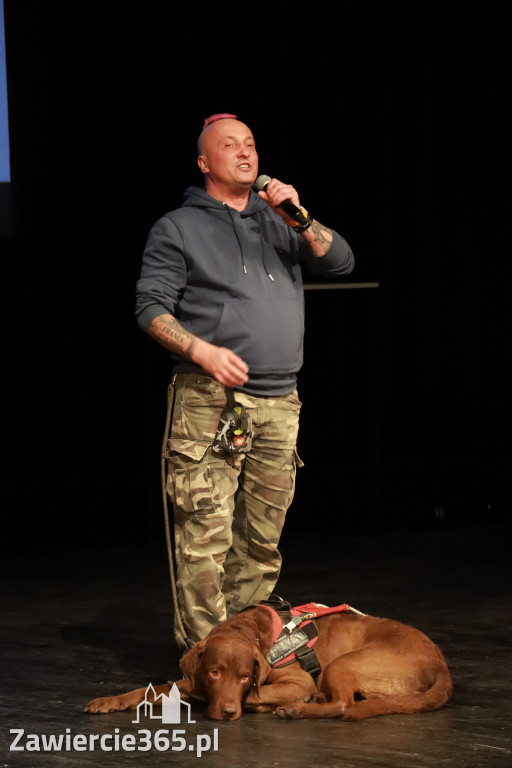 Fotorelacja: POKONAĆ BARIERY - Razem możemy więcej w MOK Zawiercie