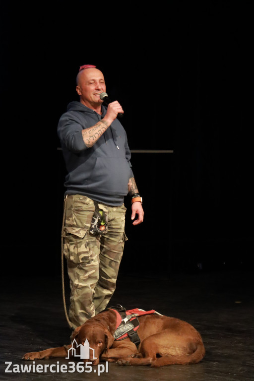 Fotorelacja: POKONAĆ BARIERY - Razem możemy więcej w MOK Zawiercie