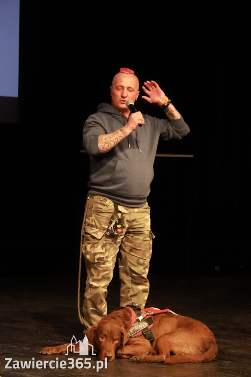 Fotorelacja: POKONAĆ BARIERY - Razem możemy więcej w MOK Zawiercie