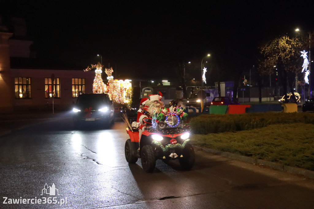 Fotorelacja: Jurajski Orszak Świętego Mikołaja w Zawierciu