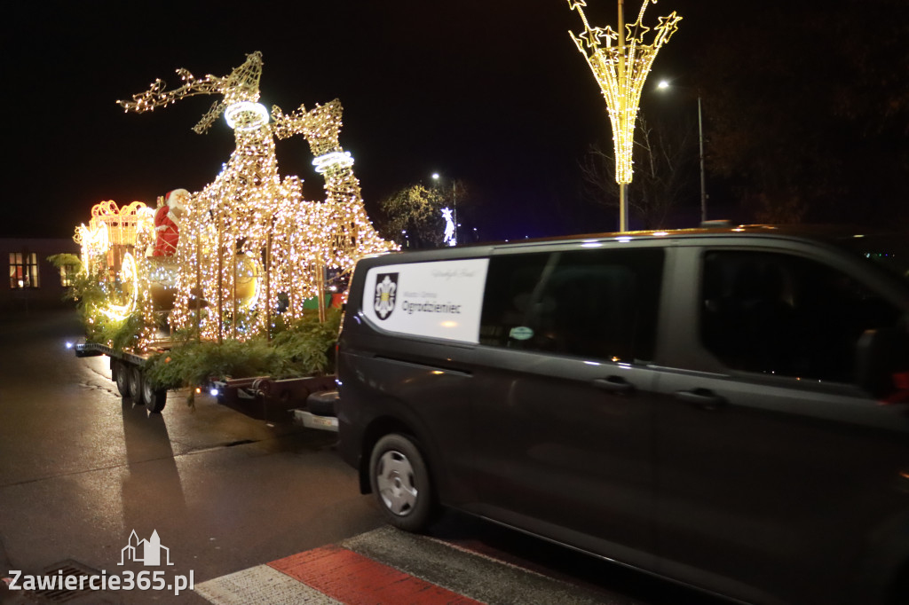 Fotorelacja: Jurajski Orszak Świętego Mikołaja w Zawierciu