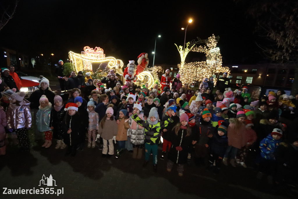 Fotorelacja: Jurajski Orszak Świętego Mikołaja w Zawierciu
