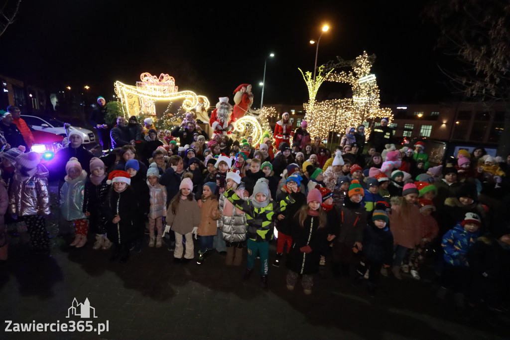 Fotorelacja: Jurajski Orszak Świętego Mikołaja w Zawierciu