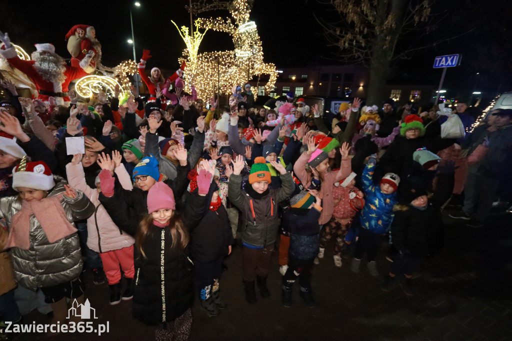 Fotorelacja: Jurajski Orszak Świętego Mikołaja w Zawierciu