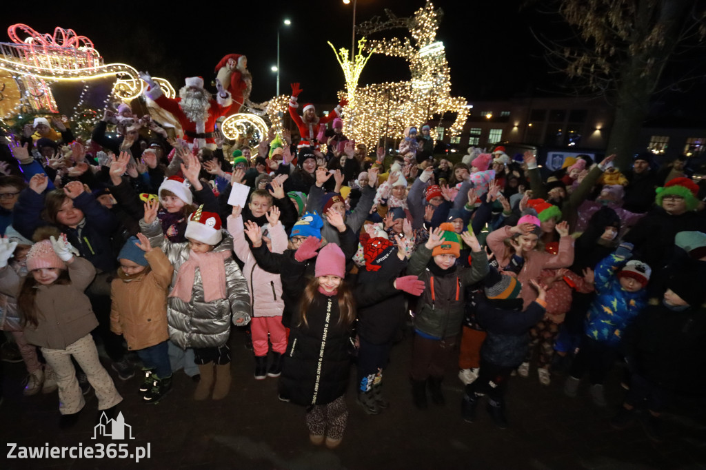 Fotorelacja: Jurajski Orszak Świętego Mikołaja w Zawierciu