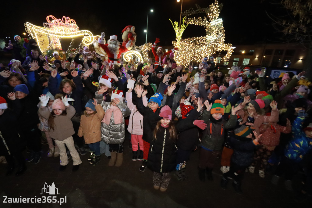 Fotorelacja: Jurajski Orszak Świętego Mikołaja w Zawierciu