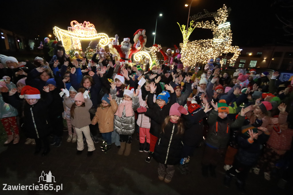 Fotorelacja: Jurajski Orszak Świętego Mikołaja w Zawierciu