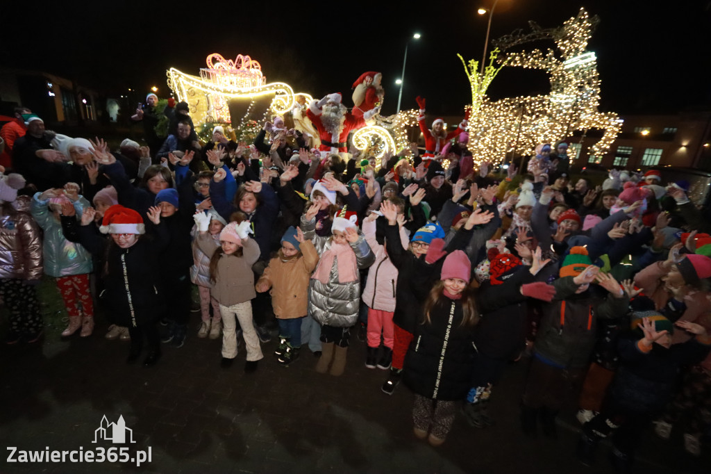Fotorelacja: Jurajski Orszak Świętego Mikołaja w Zawierciu