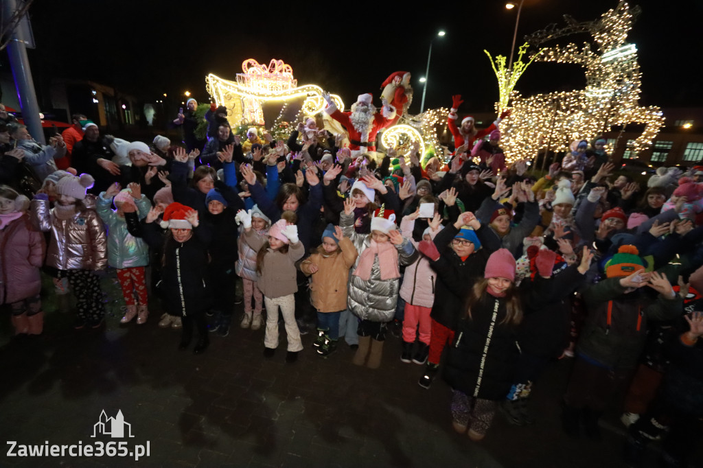 Fotorelacja: Jurajski Orszak Świętego Mikołaja w Zawierciu