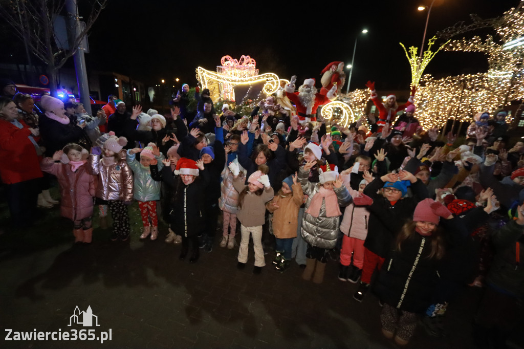 Fotorelacja: Jurajski Orszak Świętego Mikołaja w Zawierciu