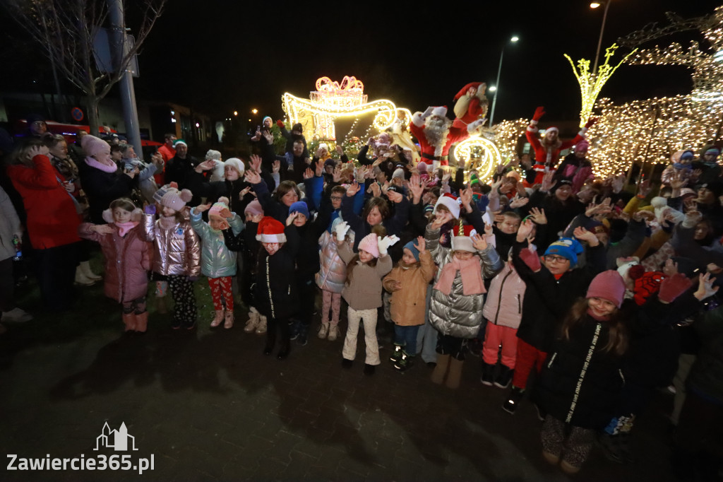 Fotorelacja: Jurajski Orszak Świętego Mikołaja w Zawierciu