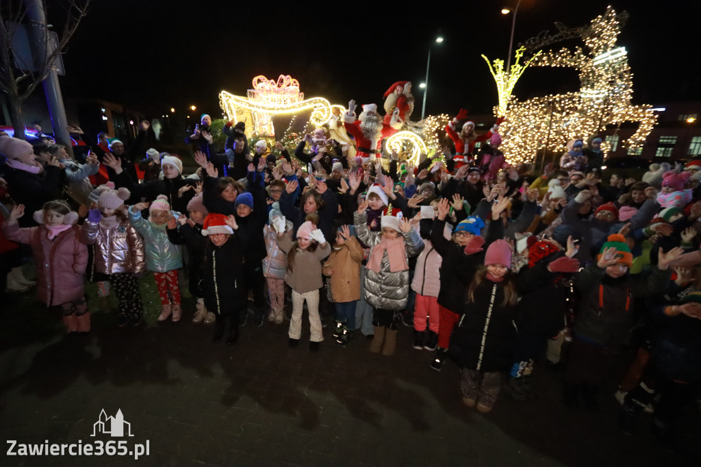 Fotorelacja: Jurajski Orszak Świętego Mikołaja w Zawierciu