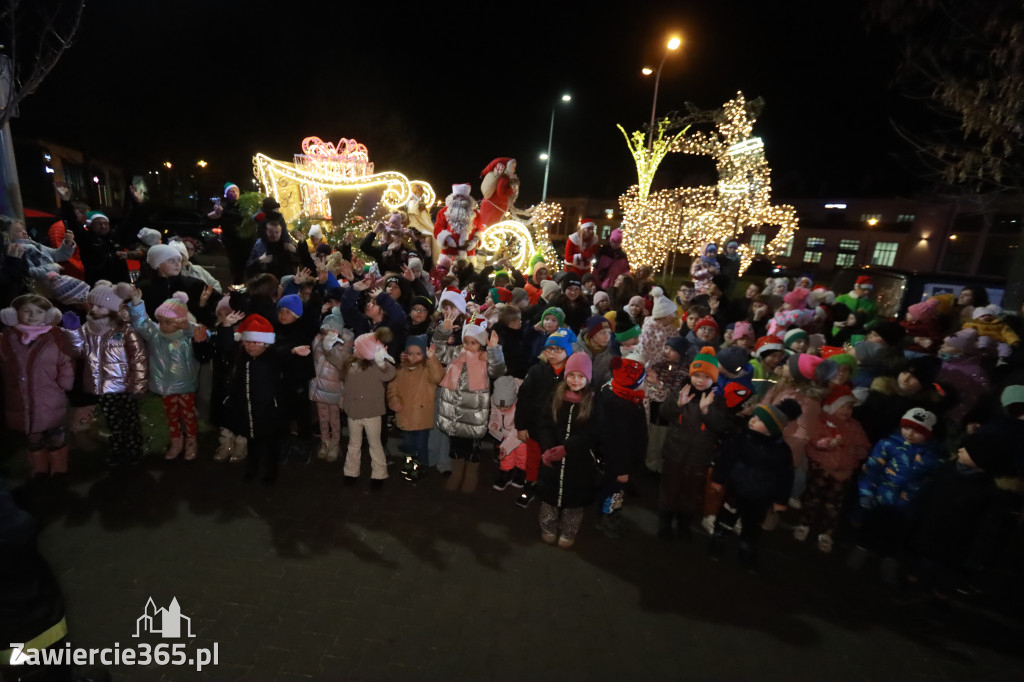 Fotorelacja: Jurajski Orszak Świętego Mikołaja w Zawierciu