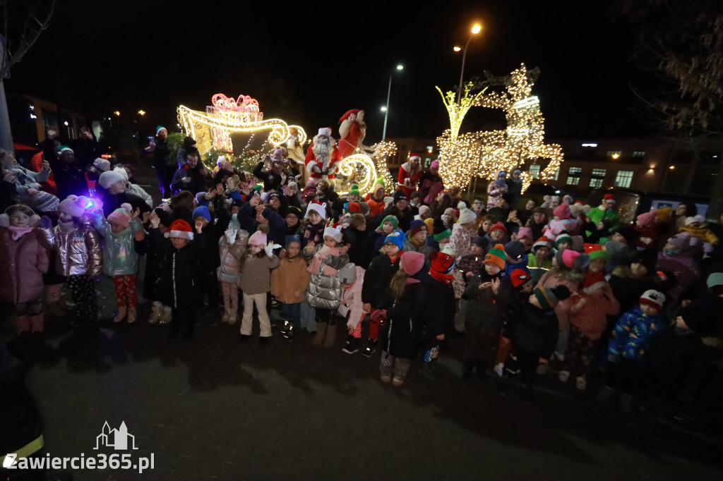 Fotorelacja: Jurajski Orszak Świętego Mikołaja w Zawierciu