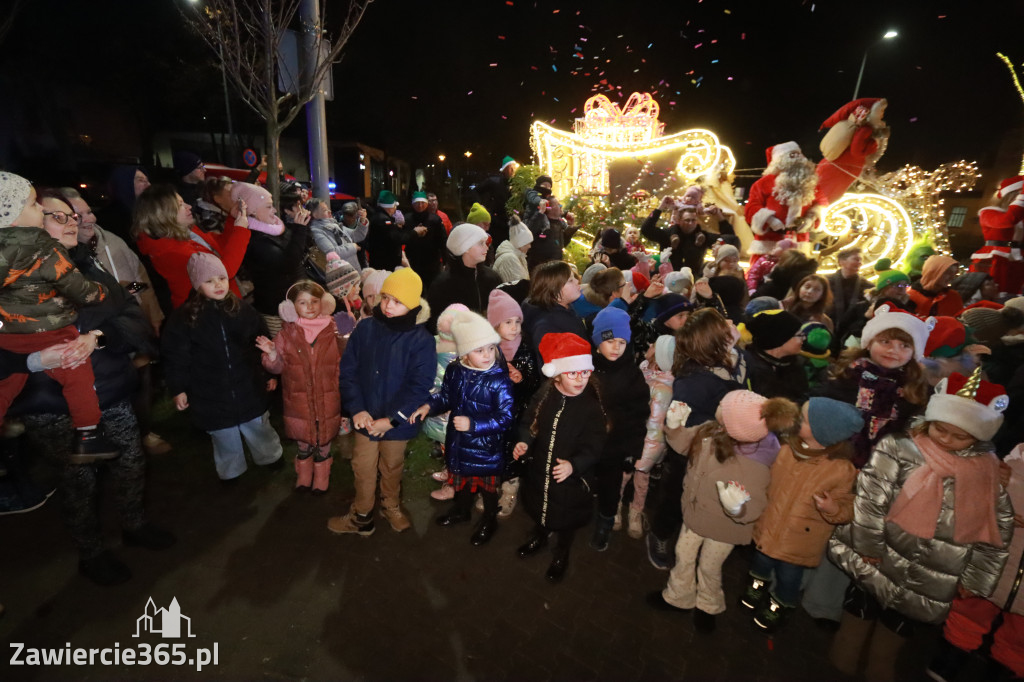 Fotorelacja: Jurajski Orszak Świętego Mikołaja w Zawierciu