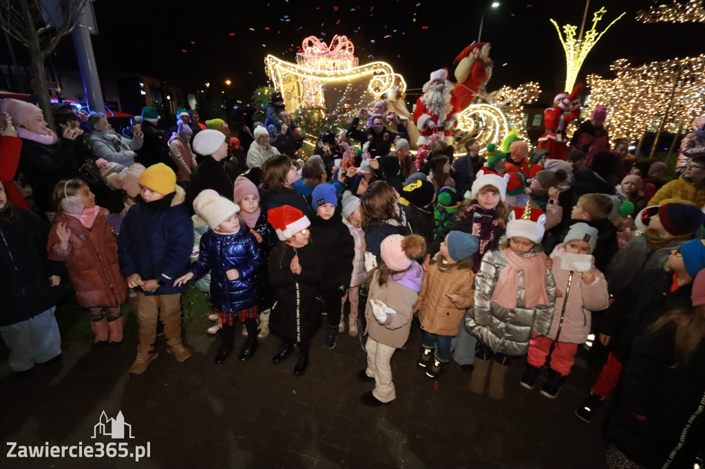 Fotorelacja: Jurajski Orszak Świętego Mikołaja w Zawierciu