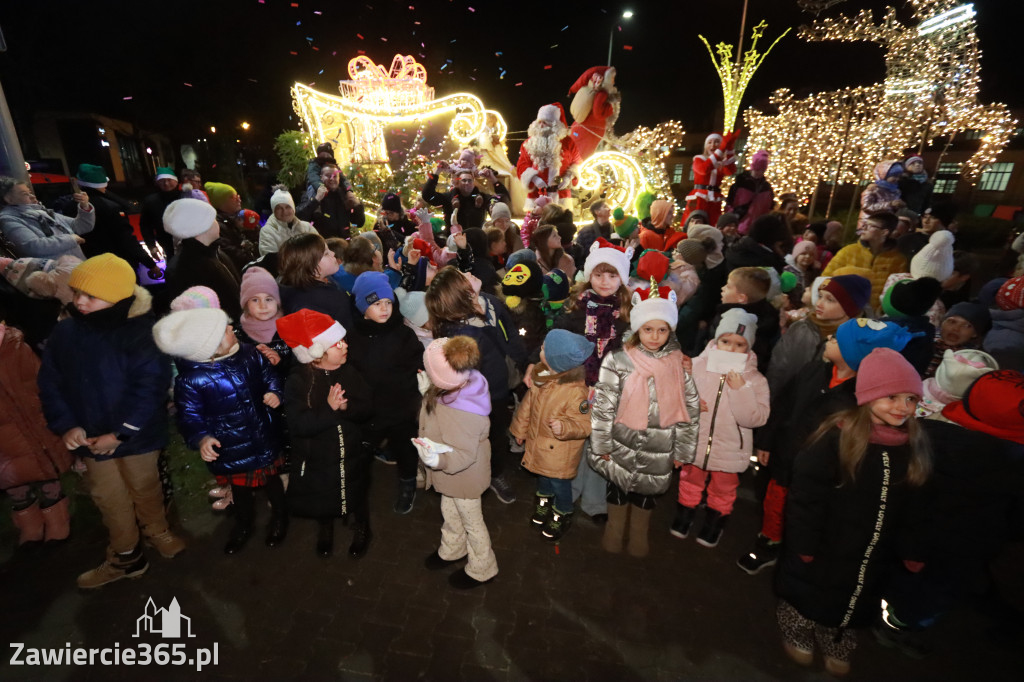 Fotorelacja: Jurajski Orszak Świętego Mikołaja w Zawierciu