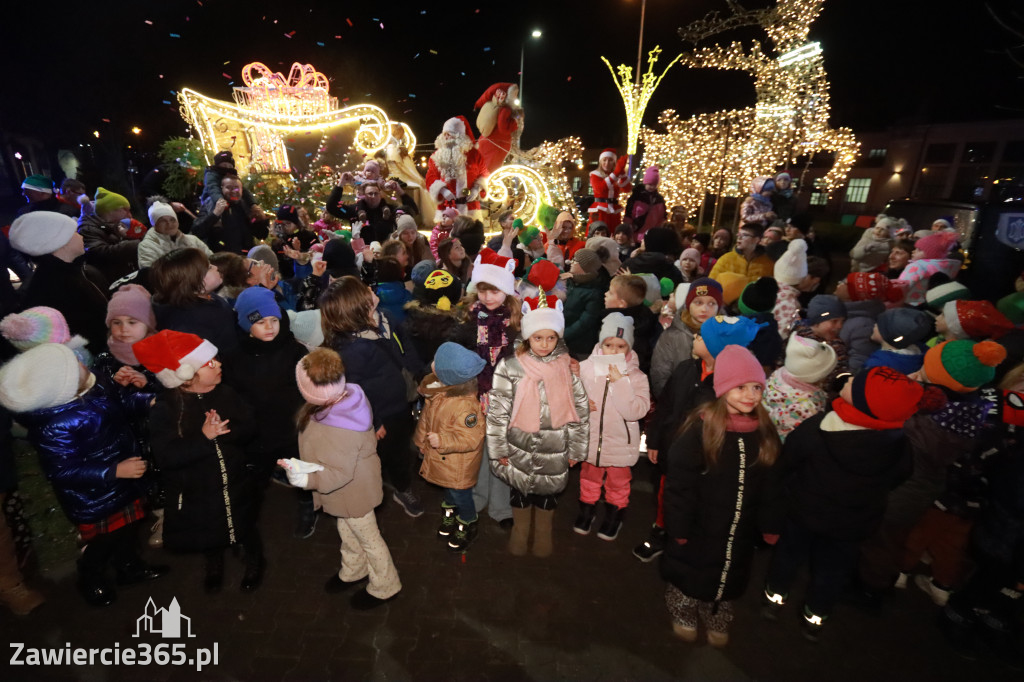 Fotorelacja: Jurajski Orszak Świętego Mikołaja w Zawierciu