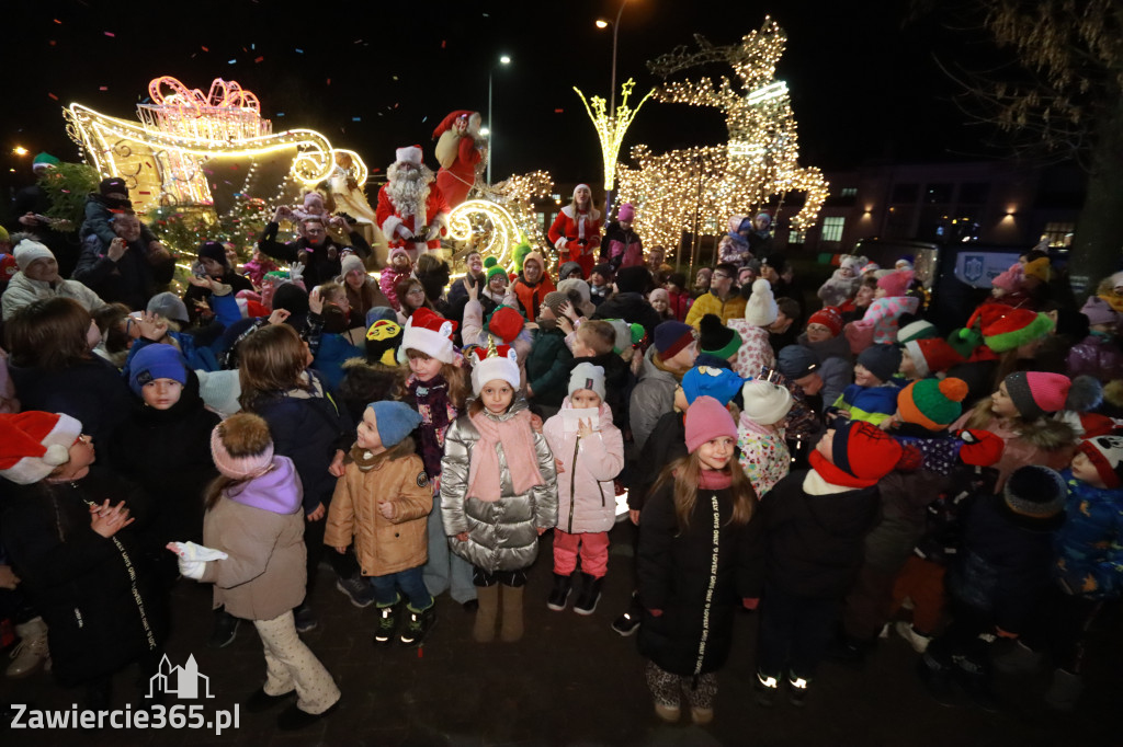 Fotorelacja: Jurajski Orszak Świętego Mikołaja w Zawierciu
