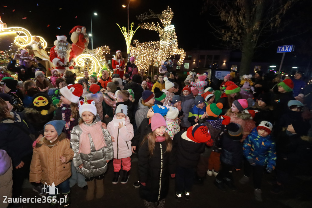 Fotorelacja: Jurajski Orszak Świętego Mikołaja w Zawierciu