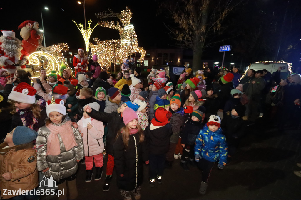 Fotorelacja: Jurajski Orszak Świętego Mikołaja w Zawierciu