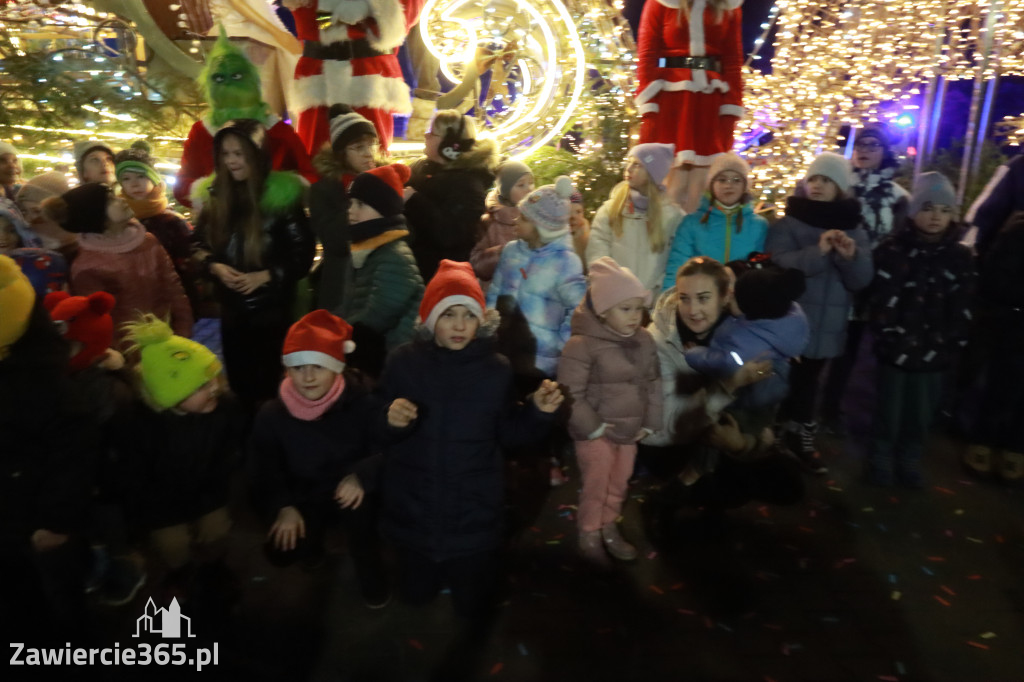 Fotorelacja: Jurajski Orszak Świętego Mikołaja w Zawierciu