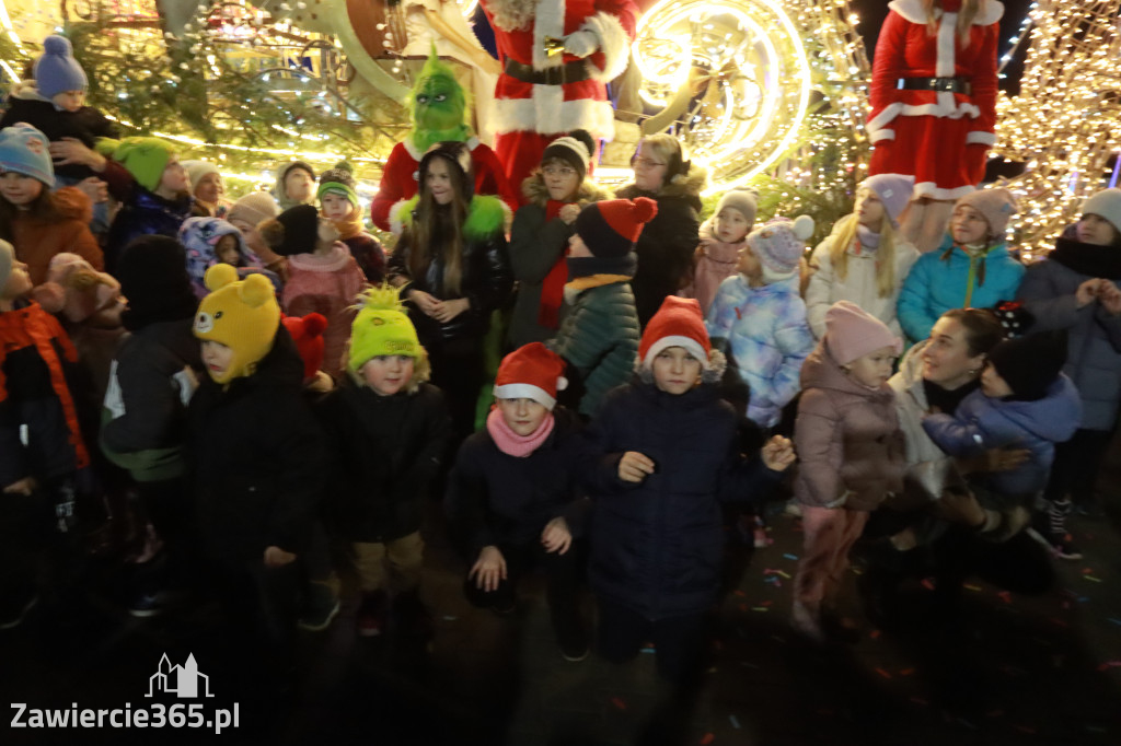 Fotorelacja: Jurajski Orszak Świętego Mikołaja w Zawierciu