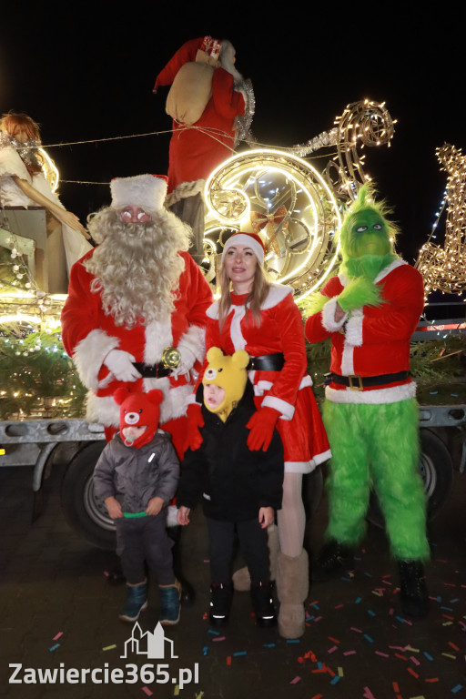 Fotorelacja: Jurajski Orszak Świętego Mikołaja w Zawierciu