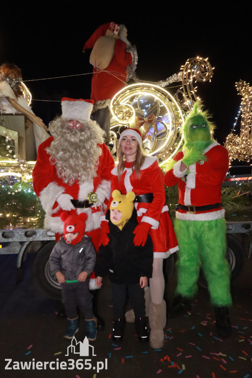 Fotorelacja: Jurajski Orszak Świętego Mikołaja w Zawierciu