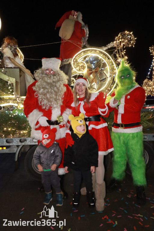 Fotorelacja: Jurajski Orszak Świętego Mikołaja w Zawierciu